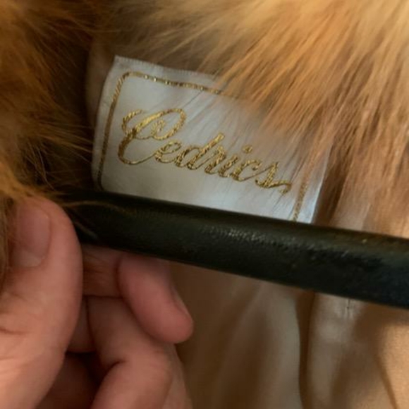 Vintage REAL red fox fur jacket - Picture 5 of 6